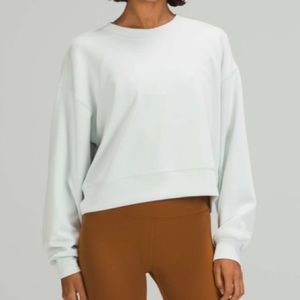 lululemon cropped sweatshirt